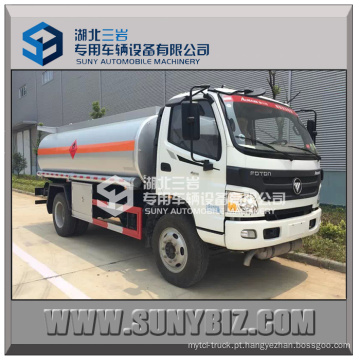 China Isuzu Foton Aumark 4X2 caminhão de combustível 6t com dispensador de combustível